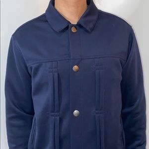 Neoprene Navy Military Jacket
